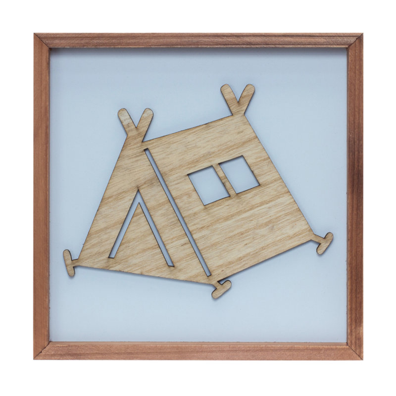 Wood Adventure Wall Frames (Set of 3)