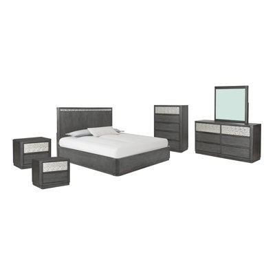 Doloros 6-Piece Bedroom Set
