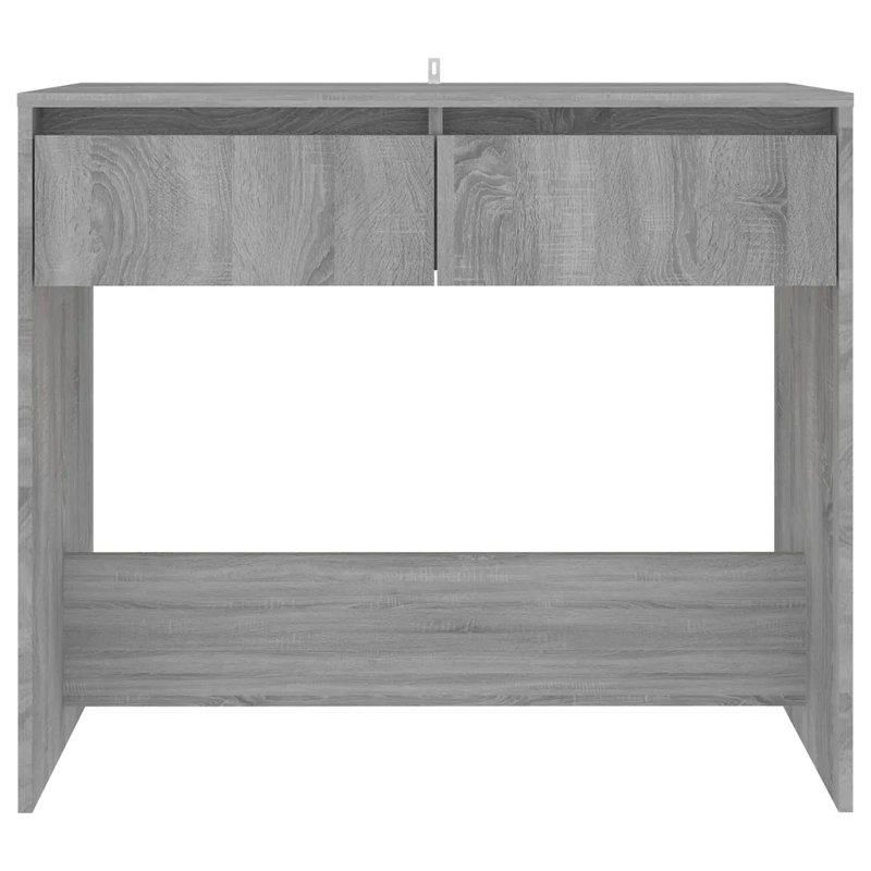 Isaish Console Table, 76.5cm H x 89cm W x 41cm D, Grey Sonoma