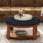 Table basse rembourrée avec tablette-1171147256