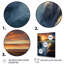 «Summery Sunset Over Majestic Waterfalls I», reproduction d'art sur toile-343736412-343736415