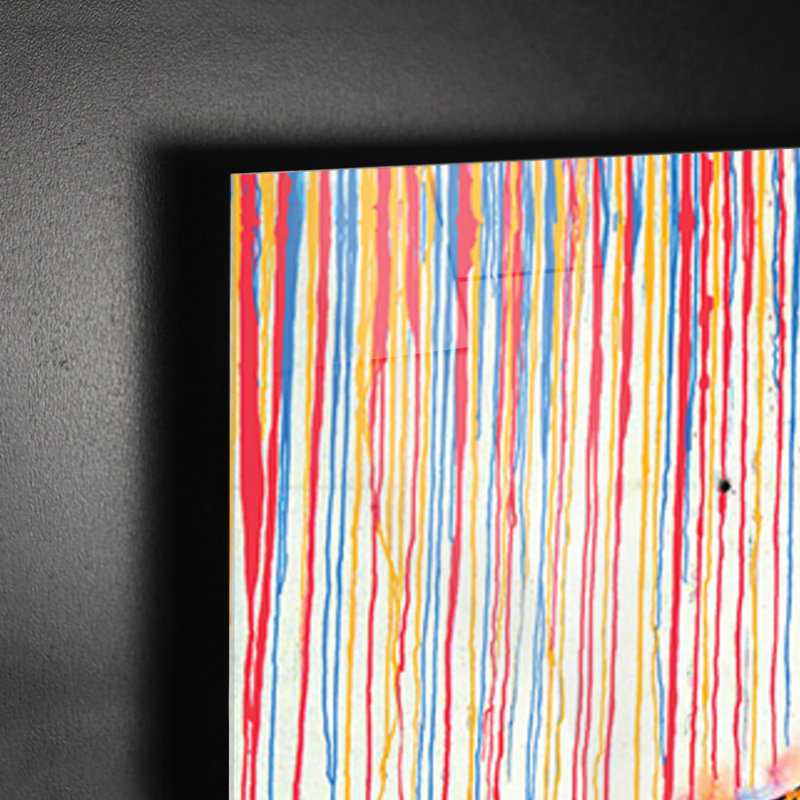 Banksy - Rain of Colors, Acrylic Glass, 100 x 70 cm