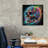 'Skull Graffiti' by Rey Klimt Wall Art
