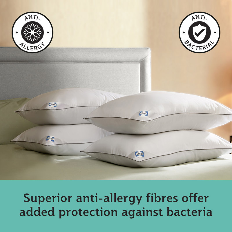 Sealy Anti Allergy PillowS - 4 Pack