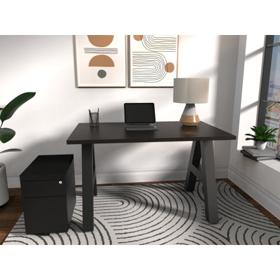 Modern A-Frame Desk Executive Desk by Latitude Run