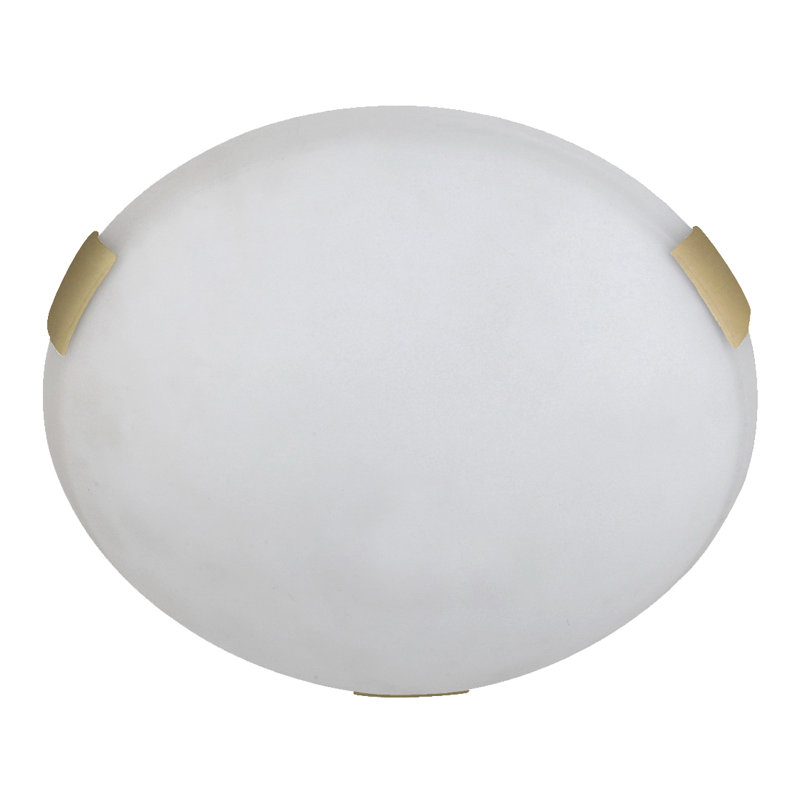 Izmir Flush Mount, Natural Gold, 12"