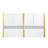White High Gloss Finish Queen Bed