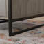 Bureau en L, finition brune