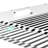 Floral Stripes Black Acrylic Square Decorative Tray-122272251
