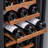 Ca'lefort 24" 46 Bottle Dual Zone Wine Refrigerator Freestanding/built-in