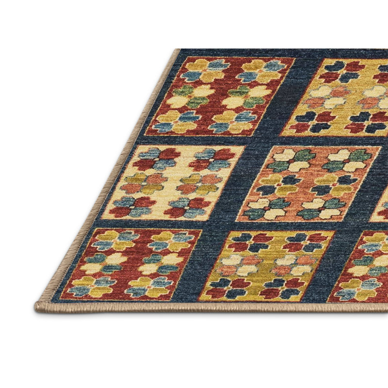 Patchwork Indoor Rug, Rectangle 6' x 9'