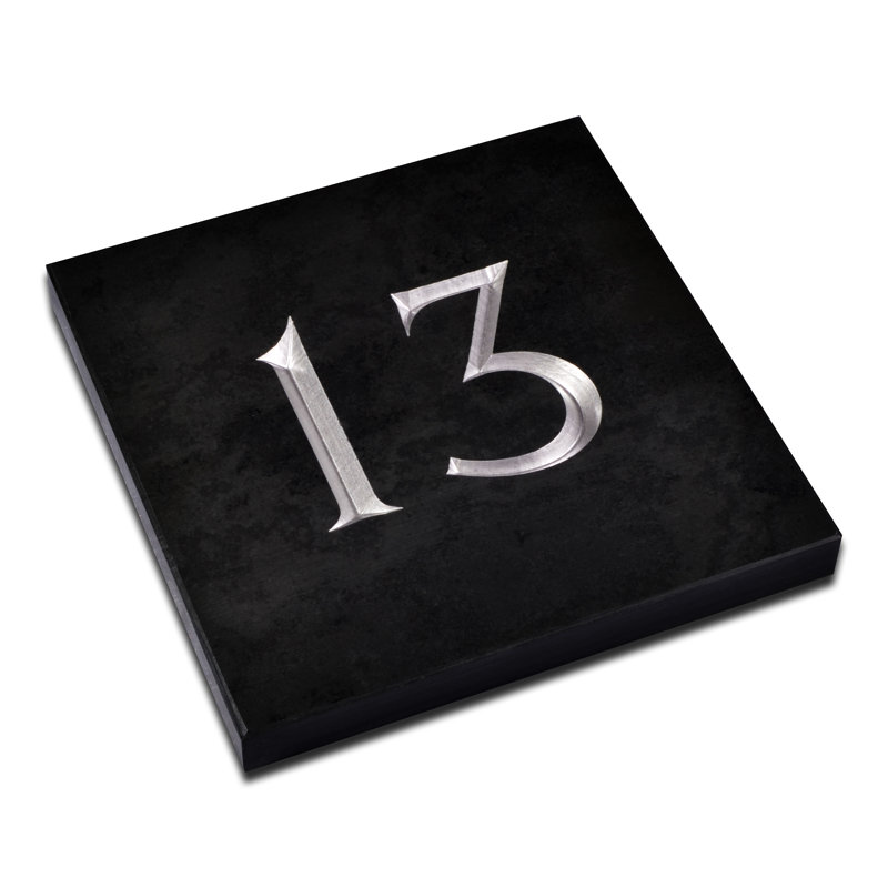 Velia 17.78cm H Stone House Number, Silver, 13