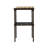 Indochine Solid Wood Tray Top End Table