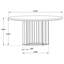 Table basse ronde Estelman