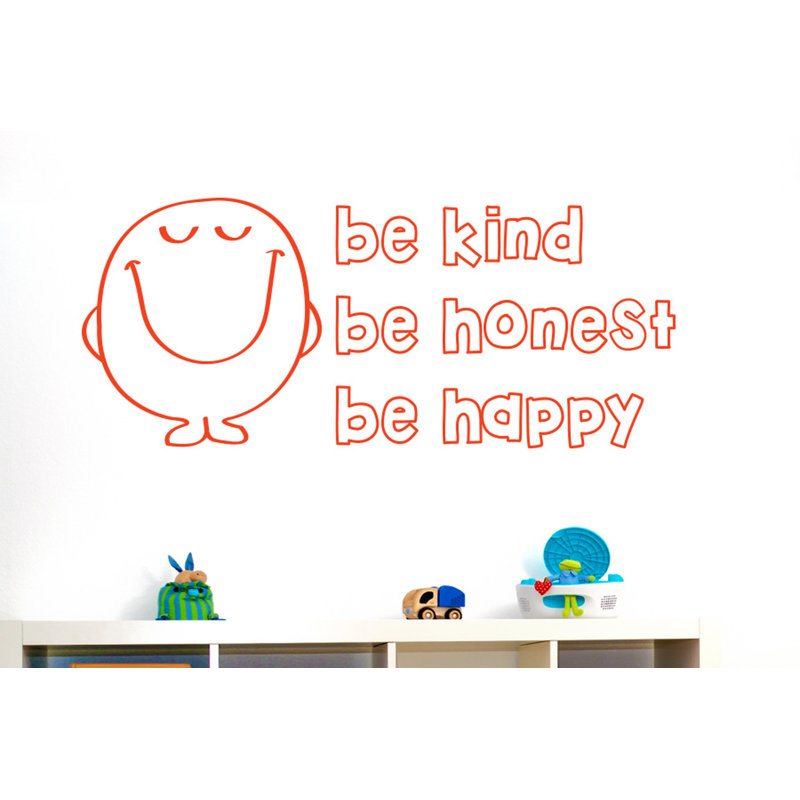 Non-Wall Damaging Wall Decal, Medium, Orange