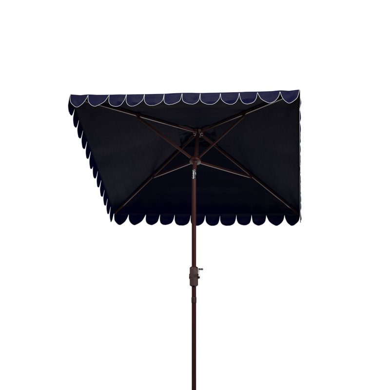 Parasol de plage 7,5 pi Teo, Bleu marine