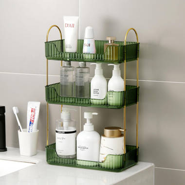 Rebrilliant Annja Metal Adhesive Bathroom Shelves