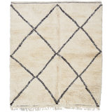 One-of-a-Kind Rectangle 5'5" X 6'6" Hand Loomed Area Rug