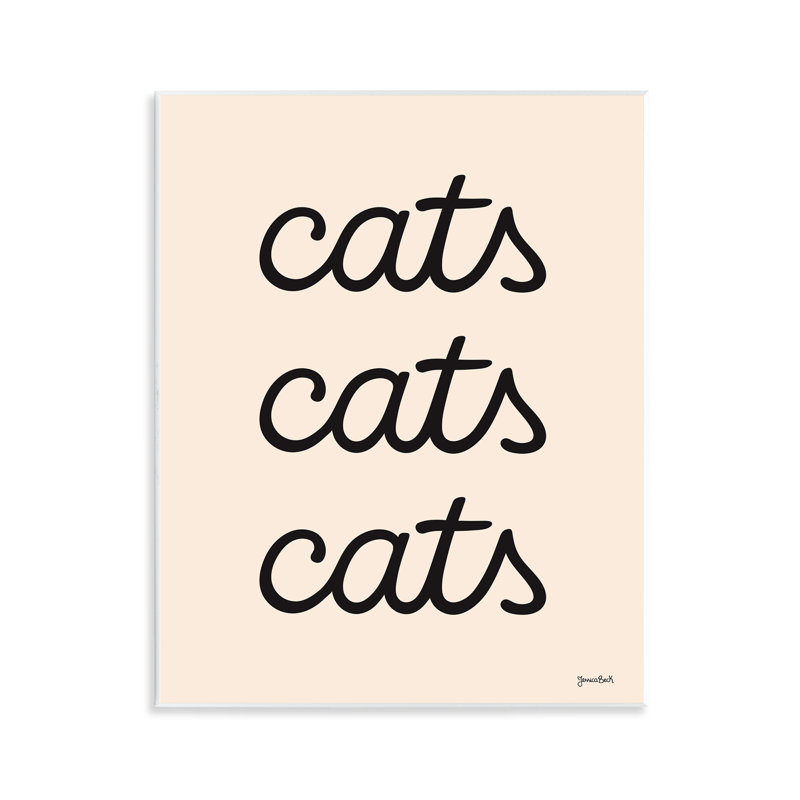 «Cats Repeating Script» par Jessica Beck