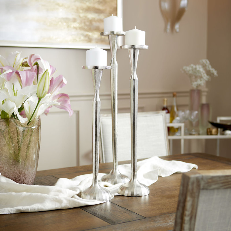 Reveri Candlestick, 24" H x 5" W x 5" D
