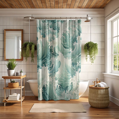 Sea Serenade - 1 Piece Standard Shower Curtain
