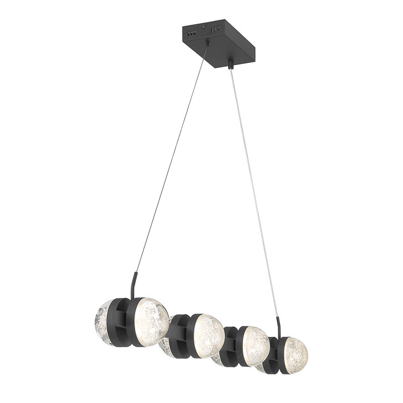Lustre linéaire moderne à 8 lumières Lydiane