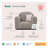 Eckstein Kids 8'' Club Chair and Ottoman-1722439944