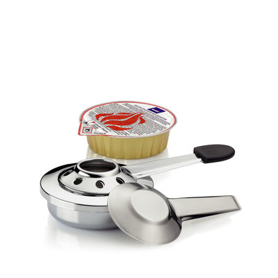 Fondue-Brenner Vulcano aus Edelstahl