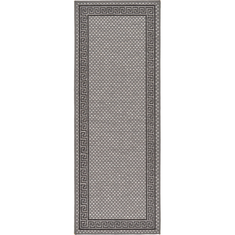 Kimble Oriental Indoor / Outdoor Rug, Runner 2' x 6'1"
