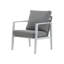 Chaise longue en aluminium avec coussins Korth-1510537088