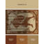 Tapis oriental traditionnel lavable à la machine Cilegon Highland Warrior en brun - reliure beige-2141521860
