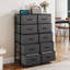 Lounes 10 - Drawer Chest of Drawers，86cm W Bedroom Drawers-1592846762