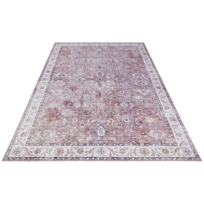 Vivana Tufted Raspberry Red Rug, Rectangle 200 x 290cm