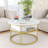 31.5” Lift Top Coffee Table with Hidden Compartment & Side Shelves for Living Room-1550637101-1550637091