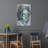 " Zombie Pattern Head 05 " Print-1128676134