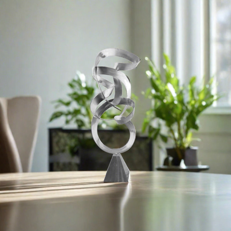 Handmade Abstract Wall Decor on Metal