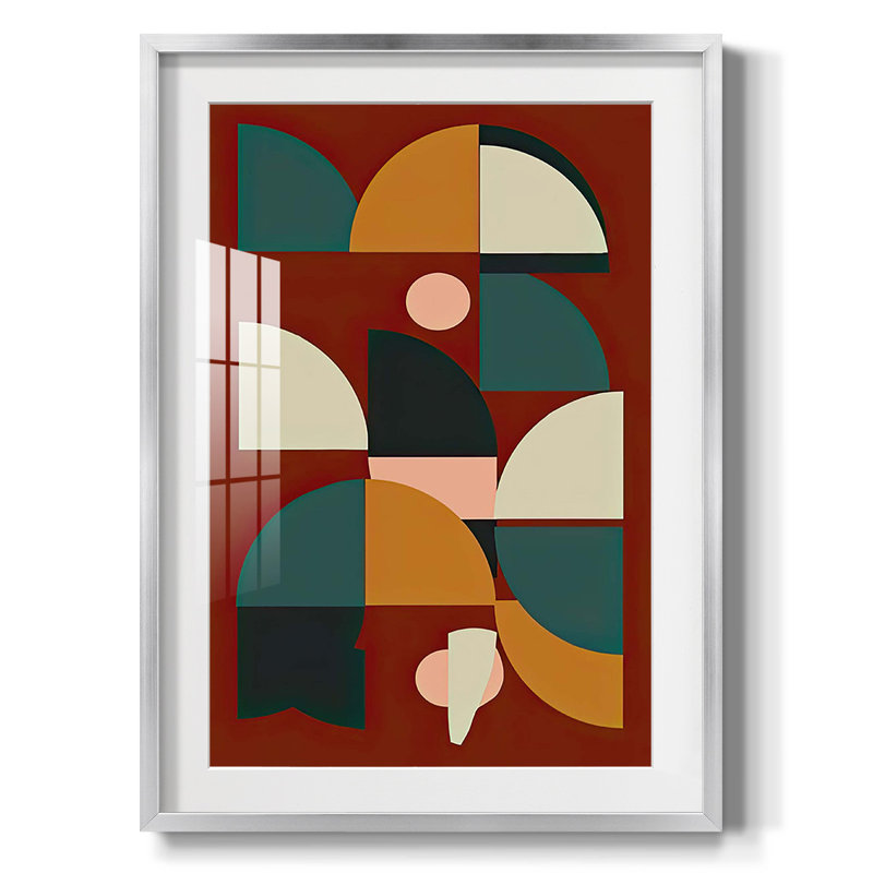 Arches on Rust II -Framed Print