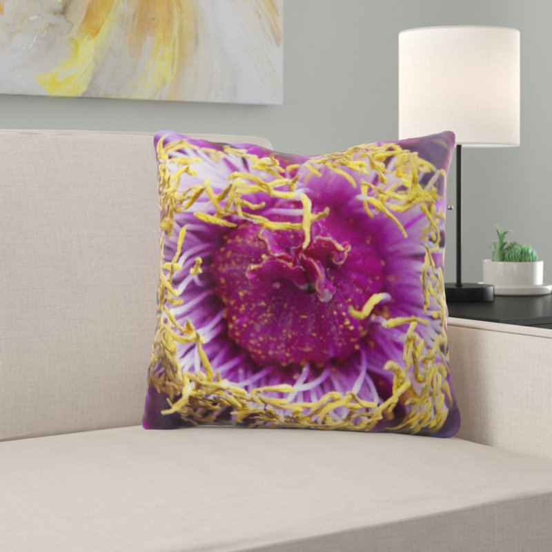 Coussin pivoine