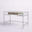 Bureau d'écriture avec plateau en verre Silve 48 po Adela