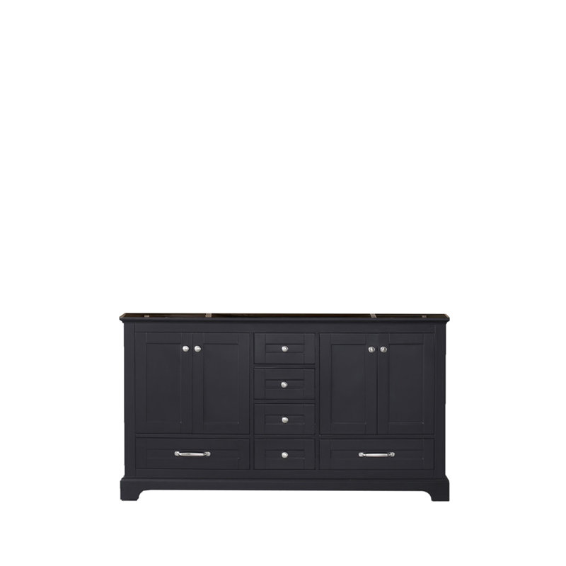 Dukes 60" Espresso Double Freestanding Bath Vanity
