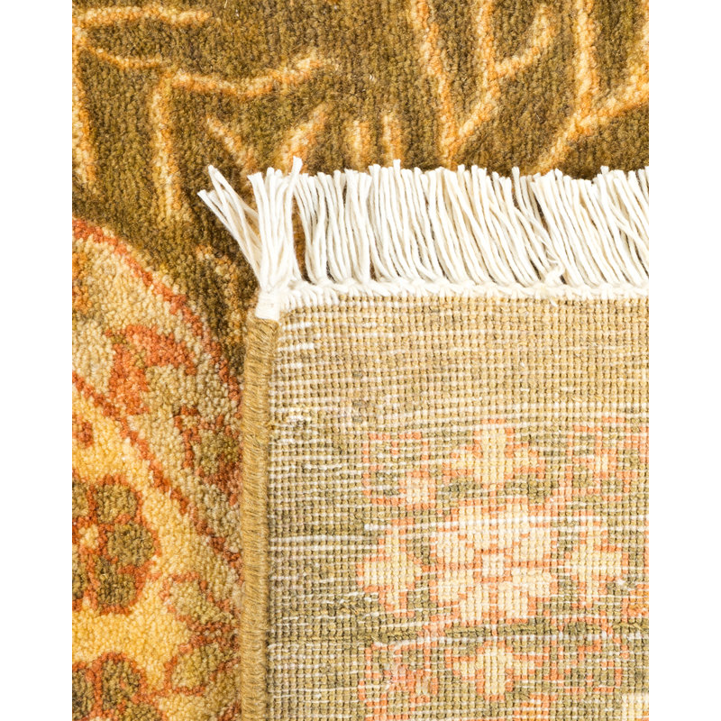 Classic One-of-a-Kind 6' 1" x 8' 10" Hand Knotted Area Rug