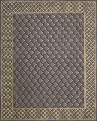Tapis en laine à motif abstrait Bryn, Rectangle 8 pi 3 po x 11 pi 3 po
