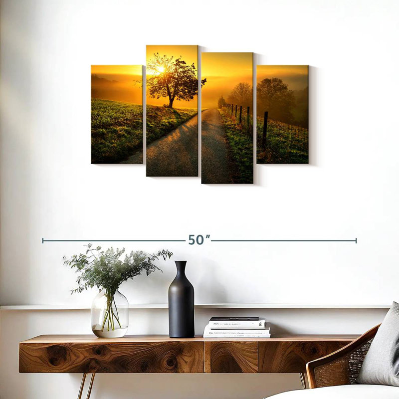 Alvord Rural Sunrise, 22" H x 36" W