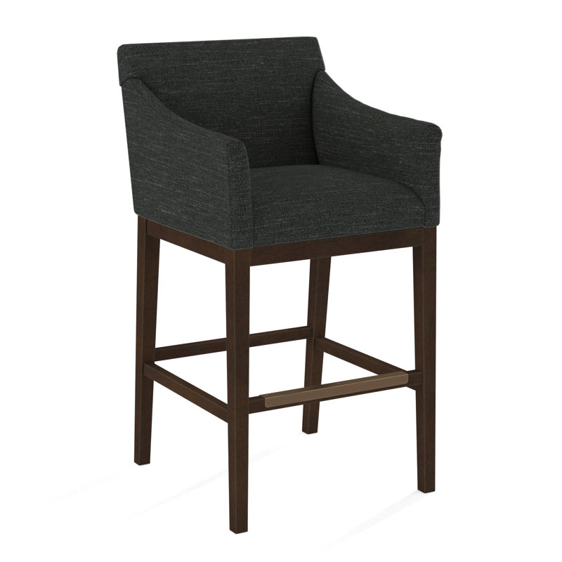 Upholstered Stool, 61650-33, Nutmeg