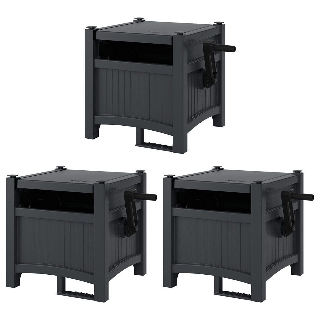 Plastic Stand Hose Reel (Set of 3) Suncast