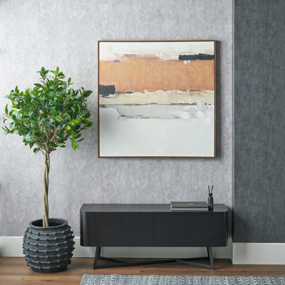 Floater Frame Painting on Canvas