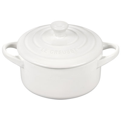 Le Creuset Stoneware Mini Round Cocotte, 14oz.