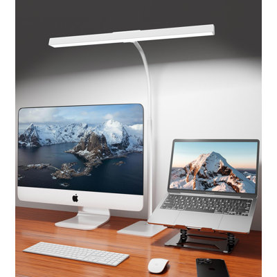 LED Desk Lamp For Home Office With Base, Eye-Caring Architect Task Light