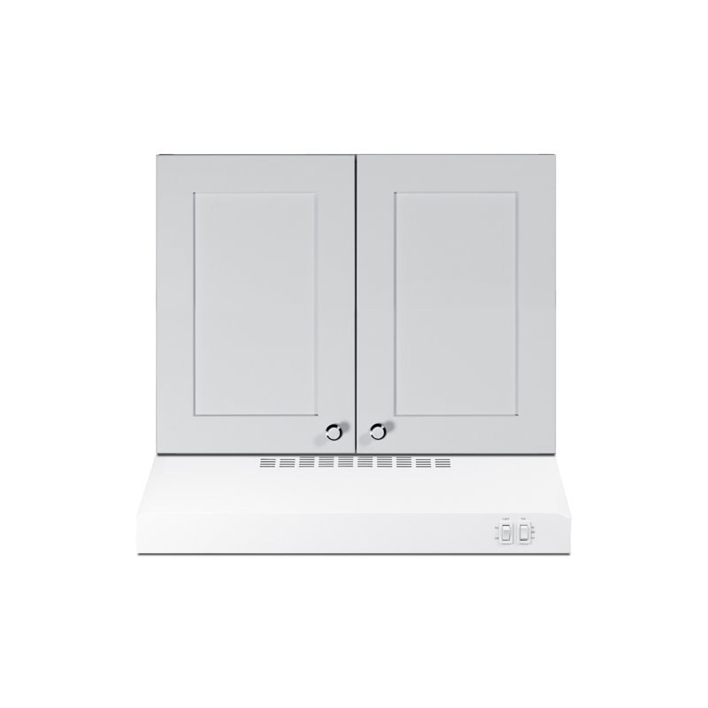 Armoire murale Summit H 24 po x H 18 po Summit Appliance, H 18 po x l 24 po x P 12,75 po, Blanc