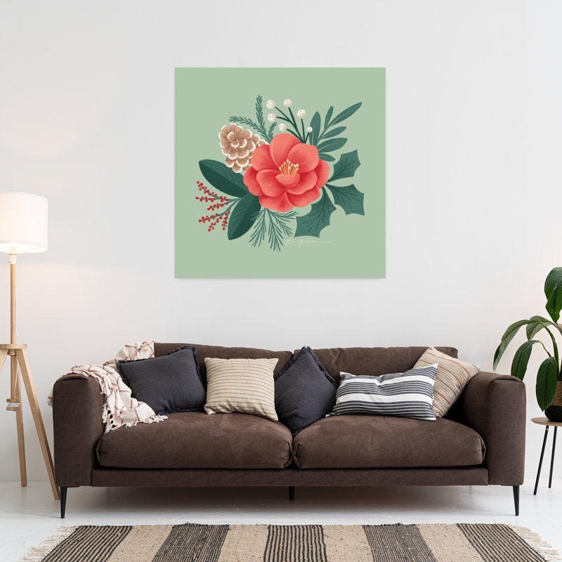 Art contemporain d'hiver Winter Arrangements VII, H 36 po x l 36 po